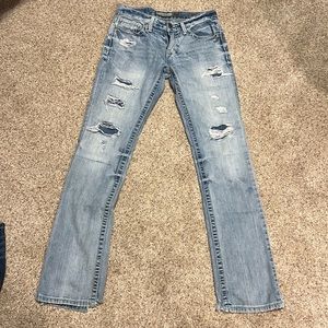 BKE distressed jeans